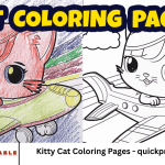 Kitty Cat Coloring Pages - quickprintable.com